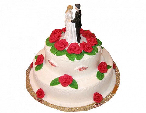 Свадебный торт 06